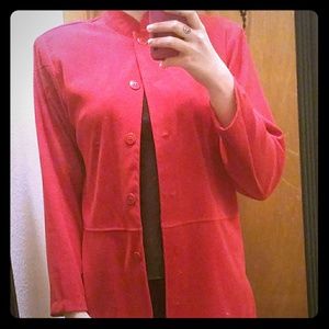 Cherry Button Up Jacket (67% OFF RETAIL)